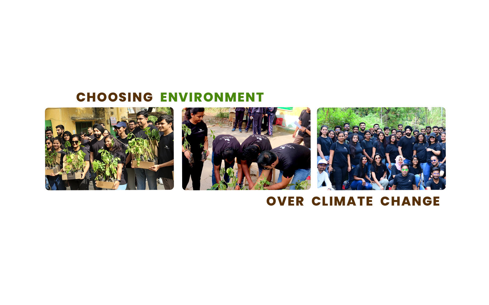 Choosing Environment Over Climate Change