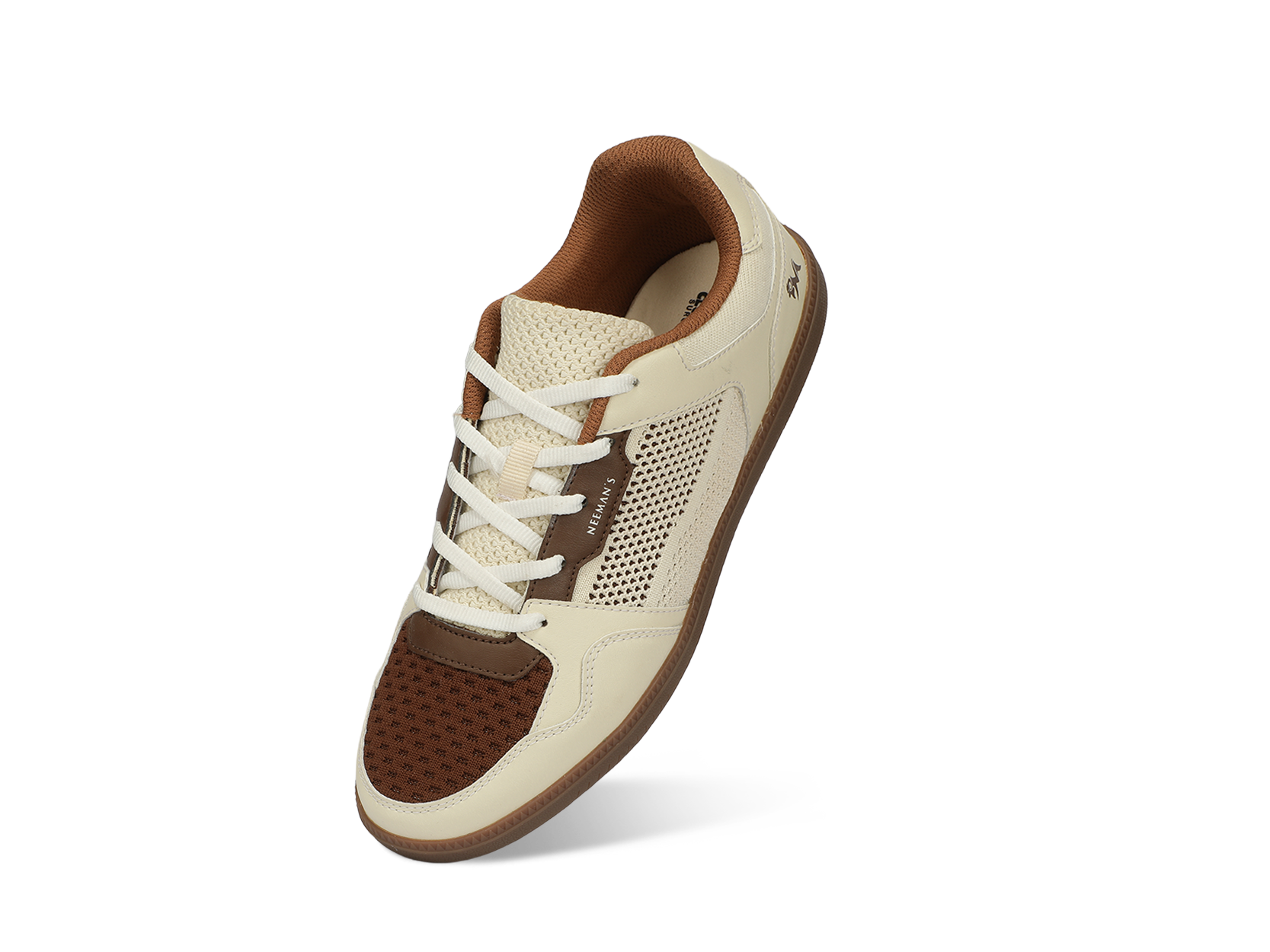 The 90s Duo Sneakers for Men : Brown Ivory