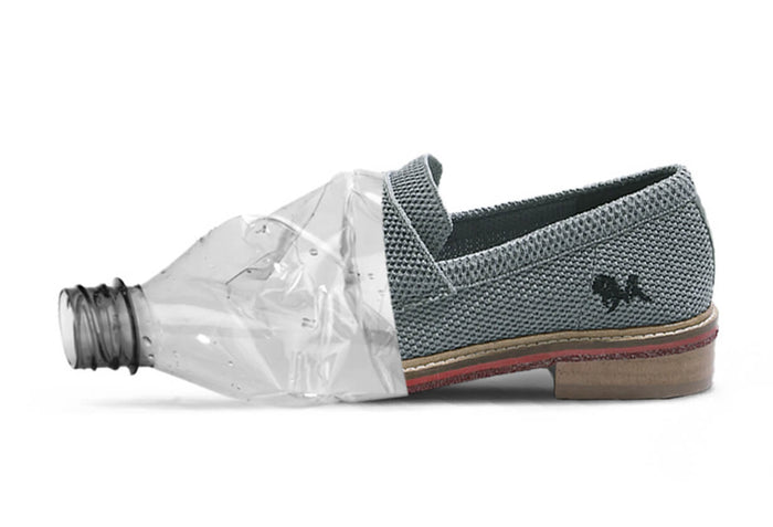 Block Heel Loafers : Black