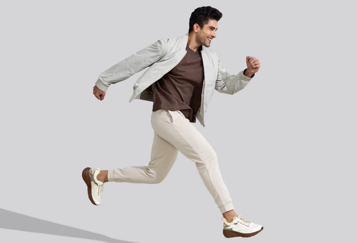 Begin Walk Pulse For Men : Ivory Brown