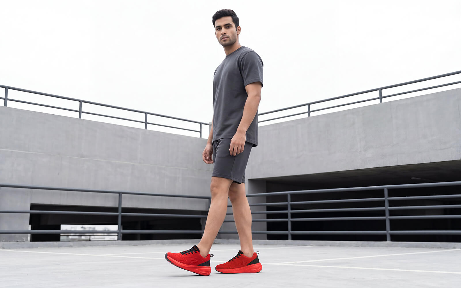 Begin Walk Flow For Men : Red