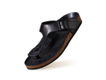 Cork Thong Sandals Black