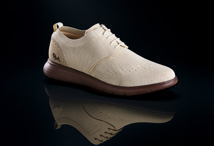 Casual Derby Sneakers : Tan