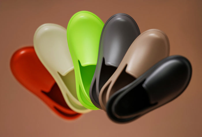 Cushers Clogs For Men : Neon Green