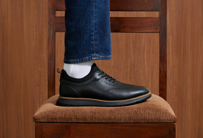 Crossover Brogues : Beige