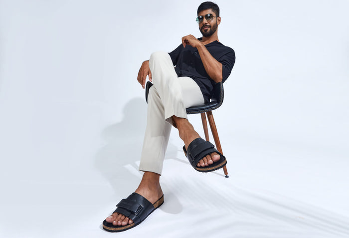Cork Slides : Black