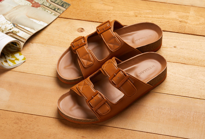 Cork Sandals : Classic Tan