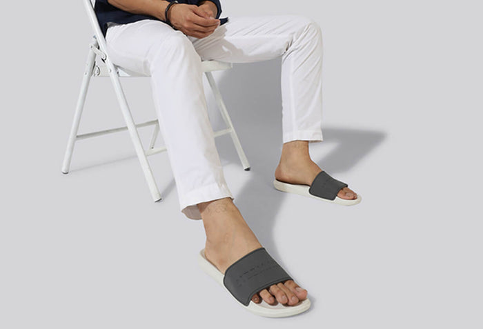 De-Stress Slides : White-Blue