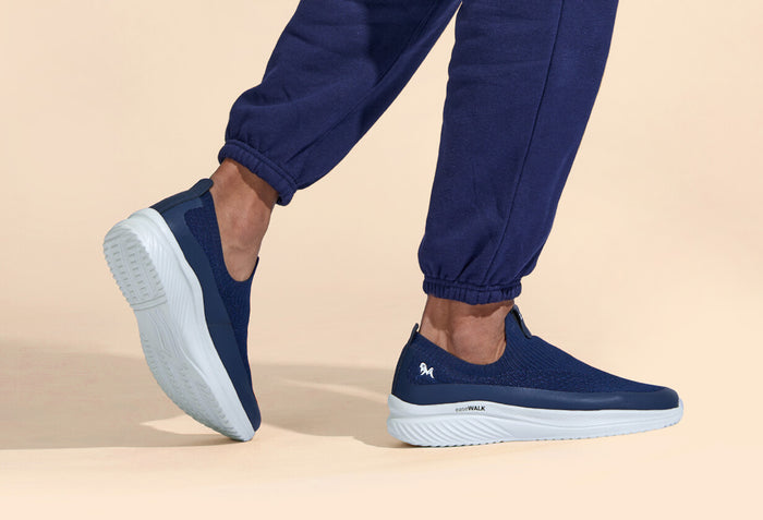 Ease Walk Slip Ons : Grey