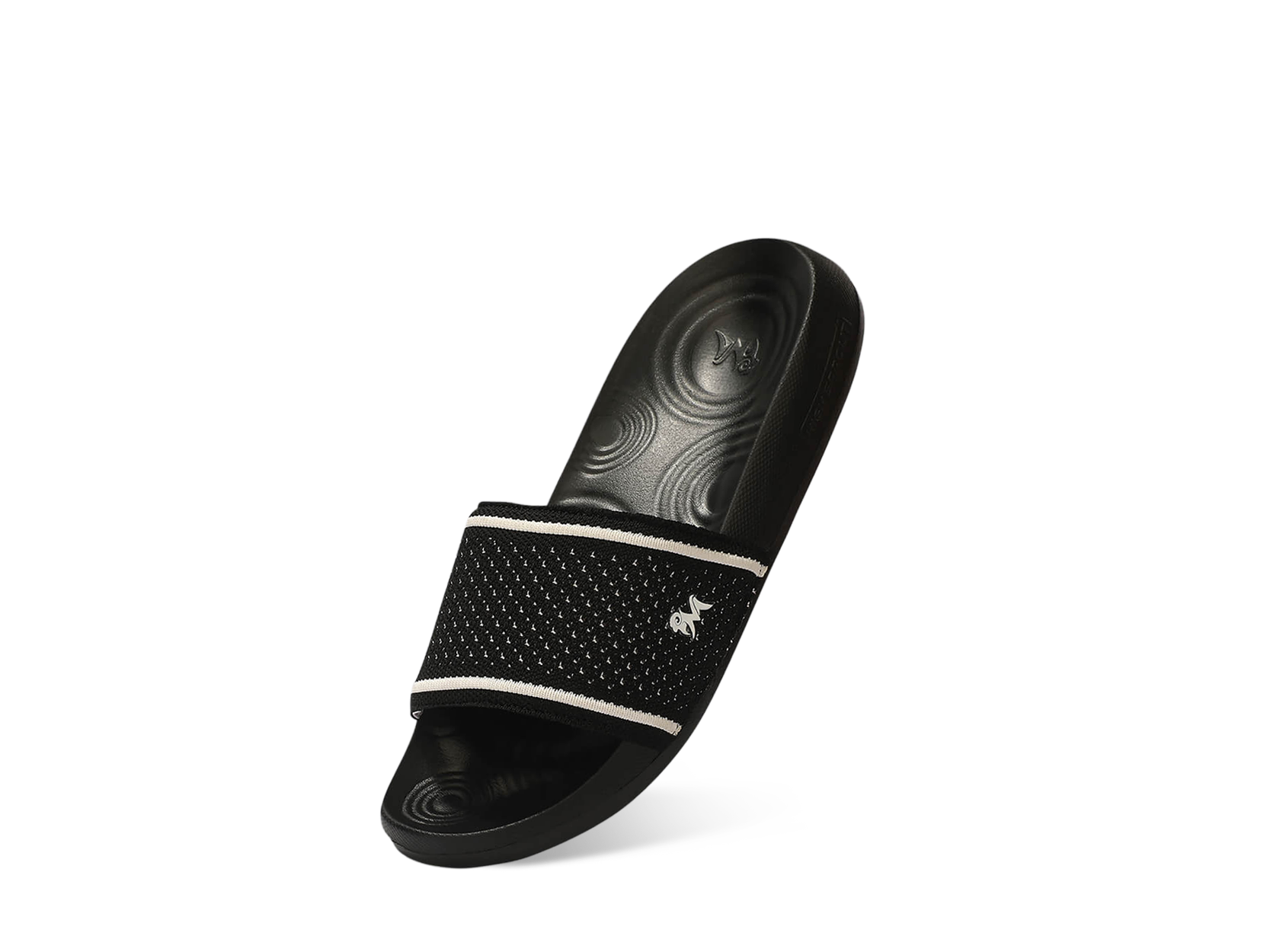 High Sprout Knitro Slides For Men : Black