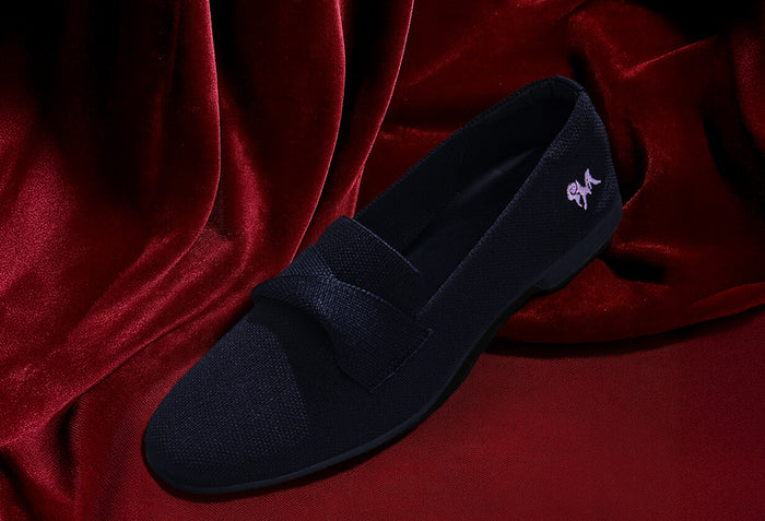 Knit Grace Loafers For Women : Beige