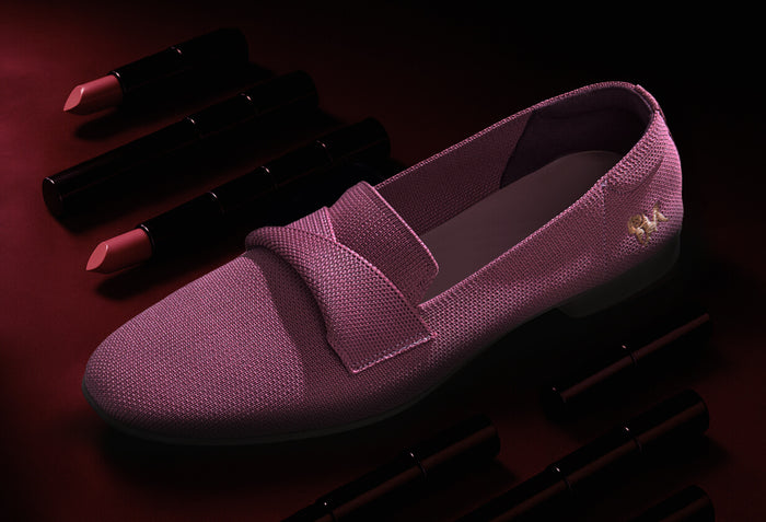 Knit Grace Loafers For Women : Beige