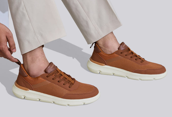 Melange Dress Sneakers : Ivory