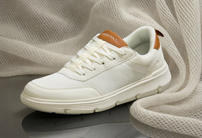 Melange Dress Sneakers : Ivory