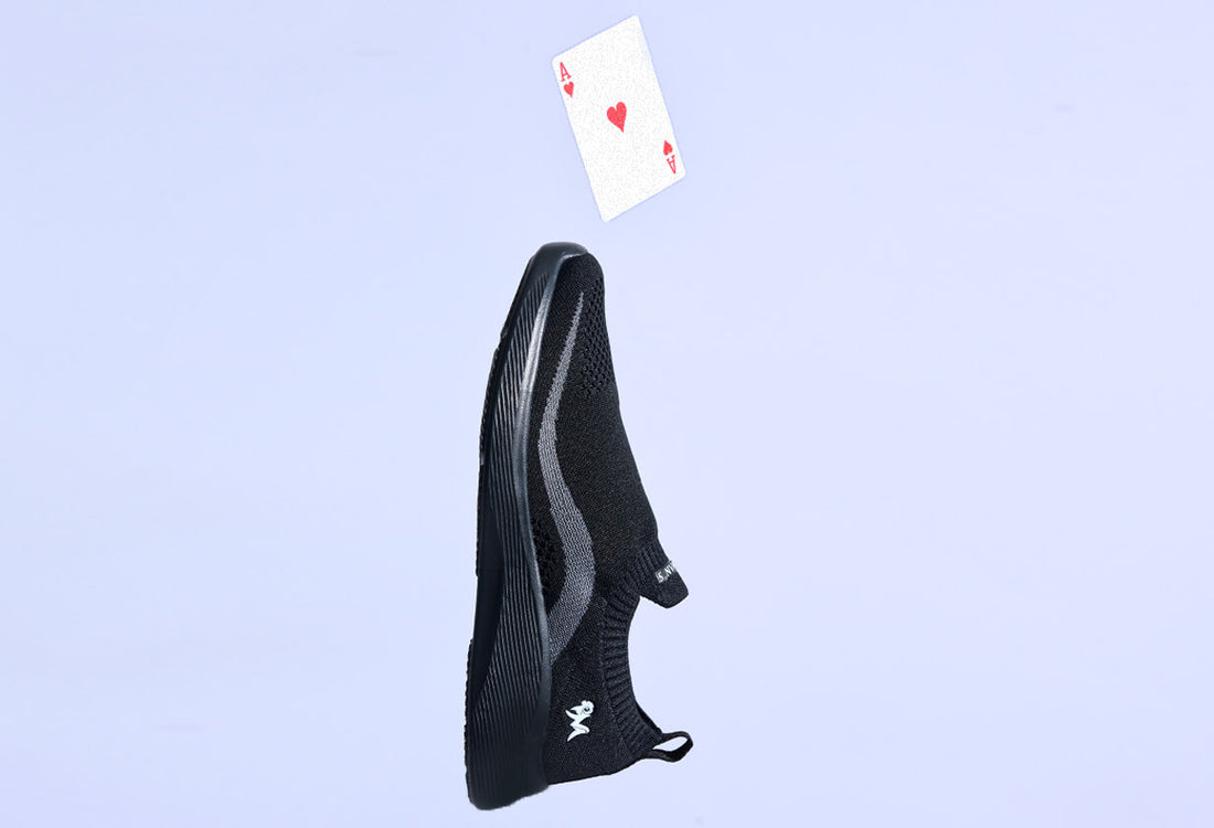 This shoe holds all the comfort aces!