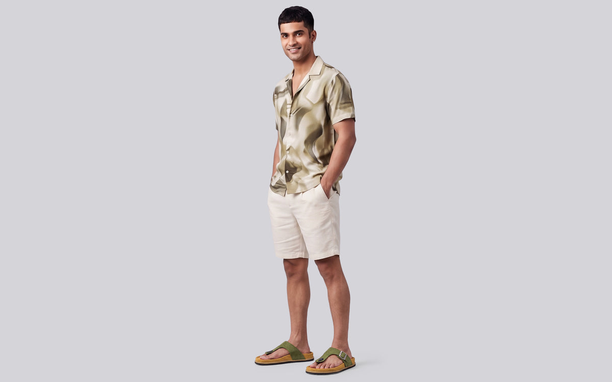 Mover Thong Sandals for Men : Olive