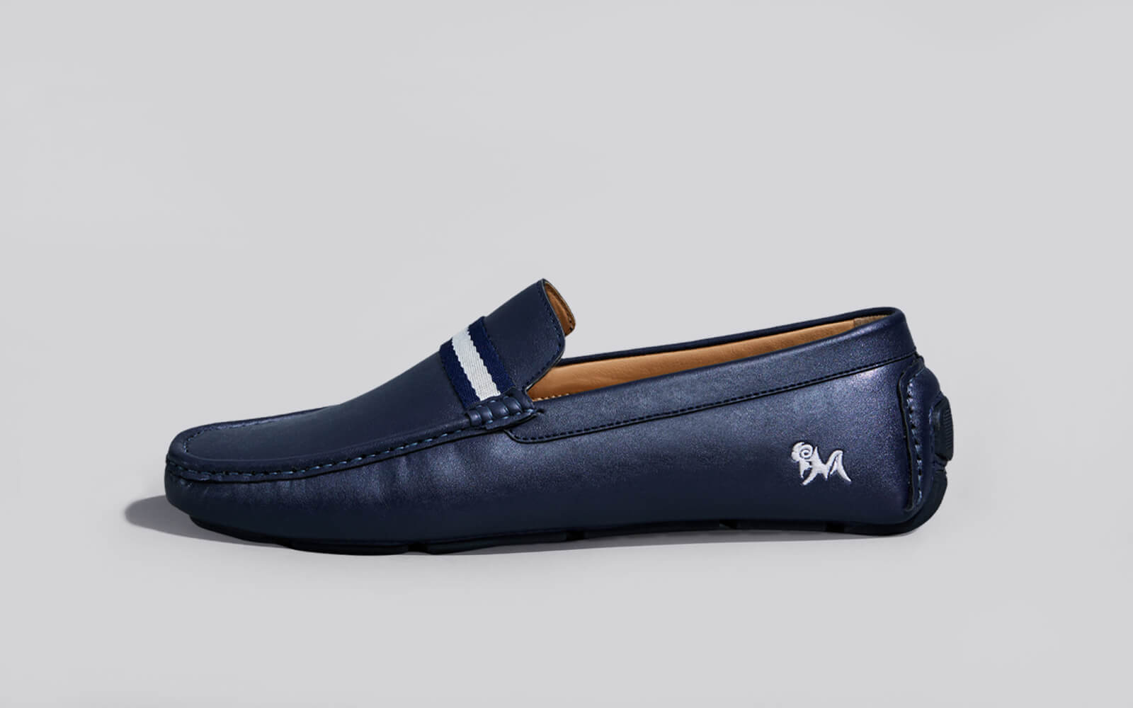 navy loafers women
