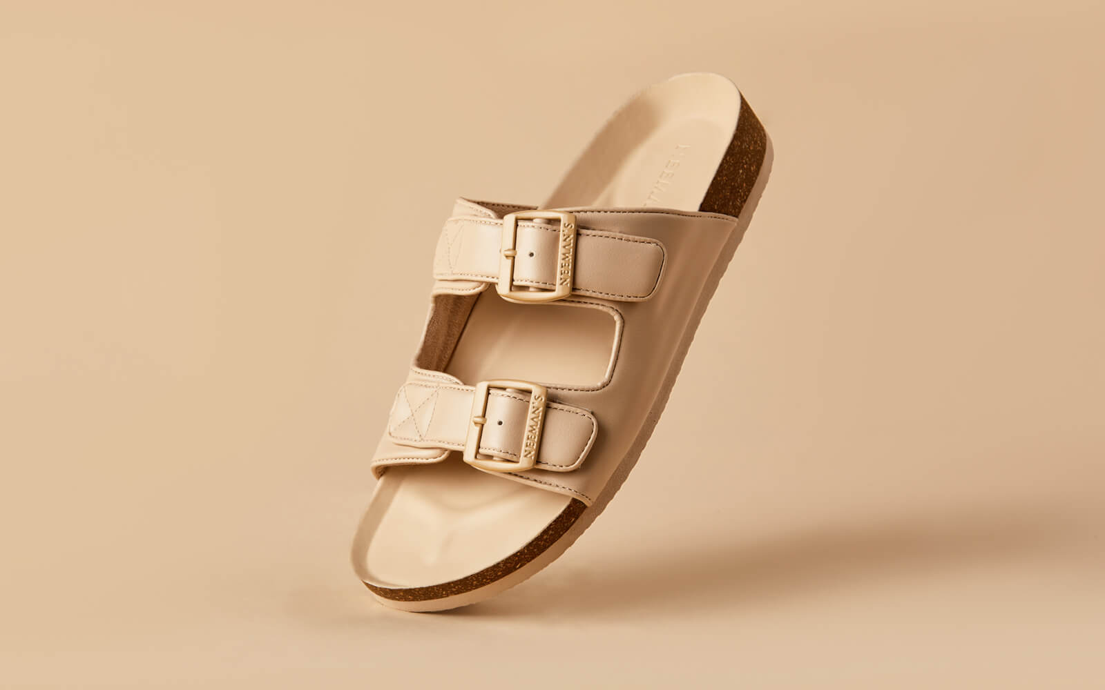 Cork Sandals Rich Cream