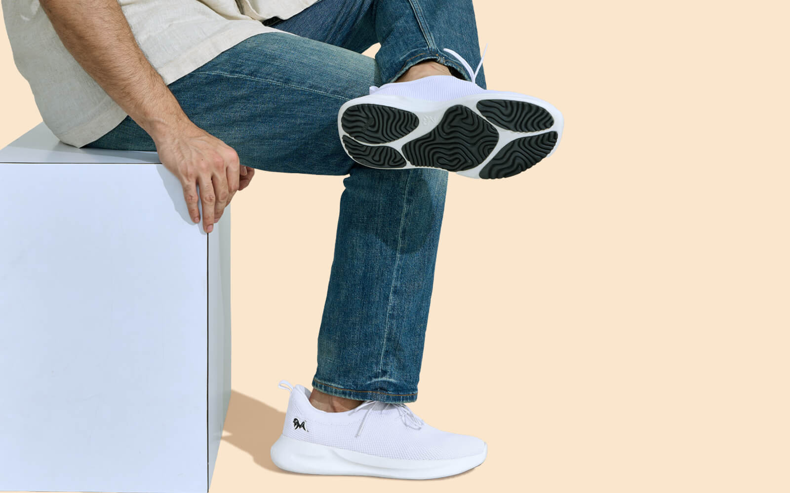 ReLive Knit Sneakers Renew : White