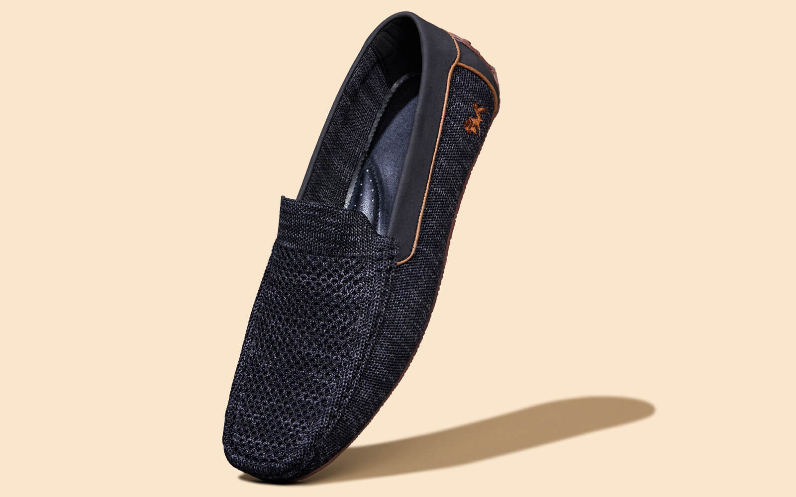 Weave Wedge Heeled Loafers