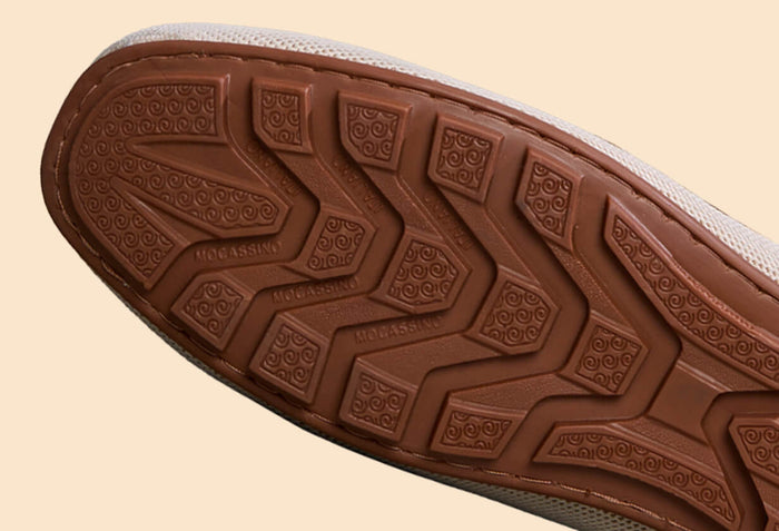 ReLive Knit Boat Loafers : Beige