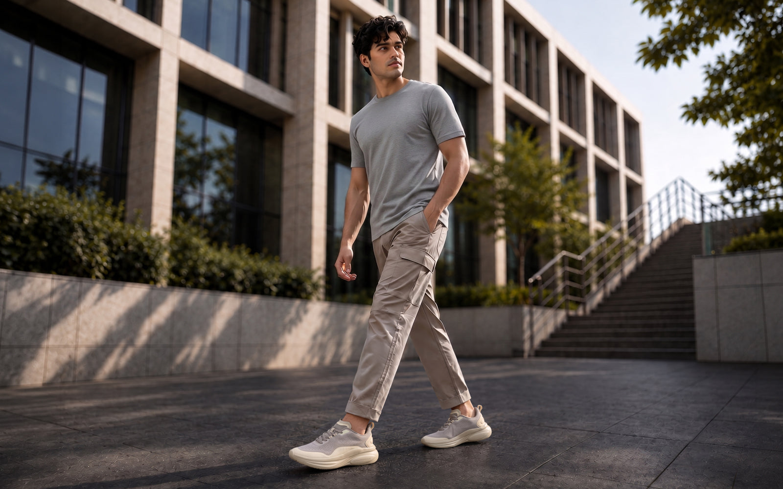 Rapid Breeze Serene Lace Ups for Men : Goat