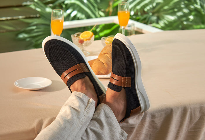 Brunch Loafers : Ivory/Tan