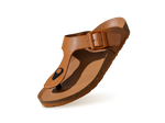 Cork Thong Sandals Tan