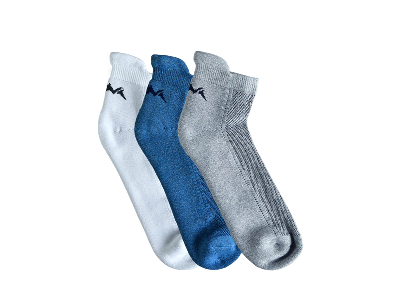 White, Blue and Grey