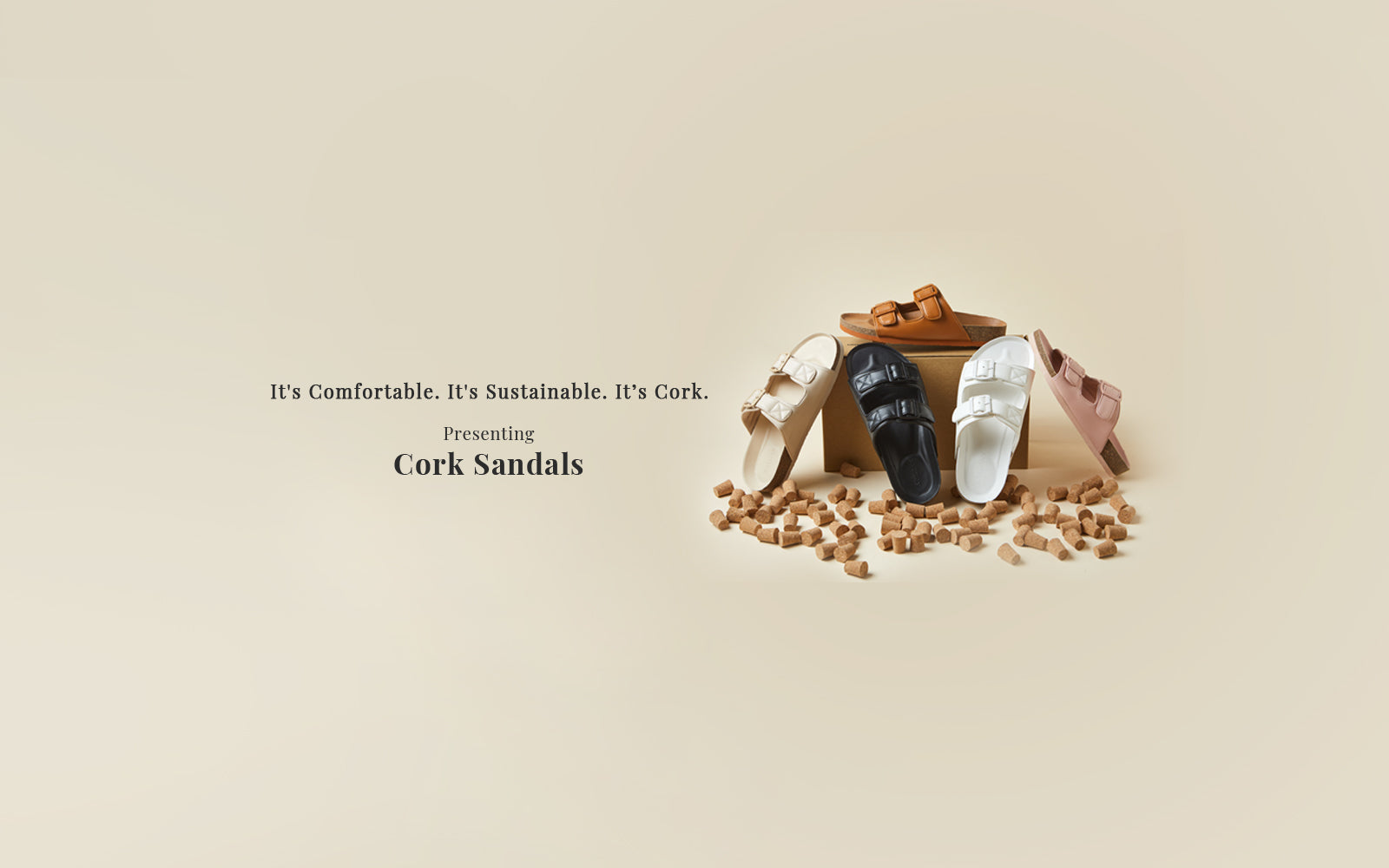 Cork Sandals: The perfect balance of comfort & New-Age Design