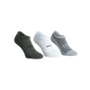 No Show Socks : White Olive Grey (Pack of 3)