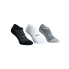 No Show Socks : Black White Grey (Pack of 3)