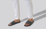 De-Stress Slides in Grey for Daily Use