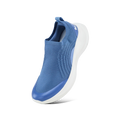 Curve Knit Slip Ons For Men : Blue
