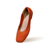 Plush Square Flats : Apricot
