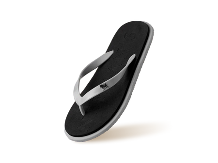 Classic Slippers Flip Flops in Ash Black for Daily Use