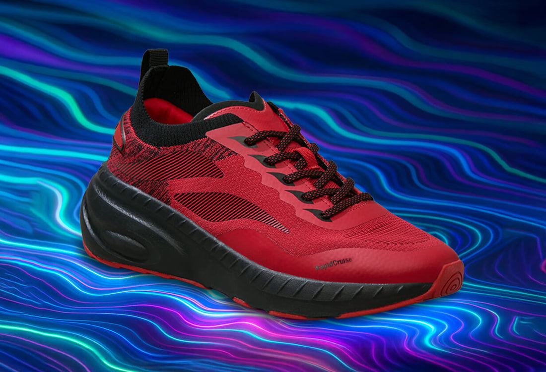 Walking shoes...but make it peppy!