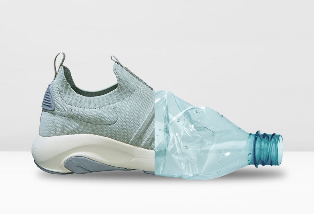 Responsibly made using  recycled PET bottles