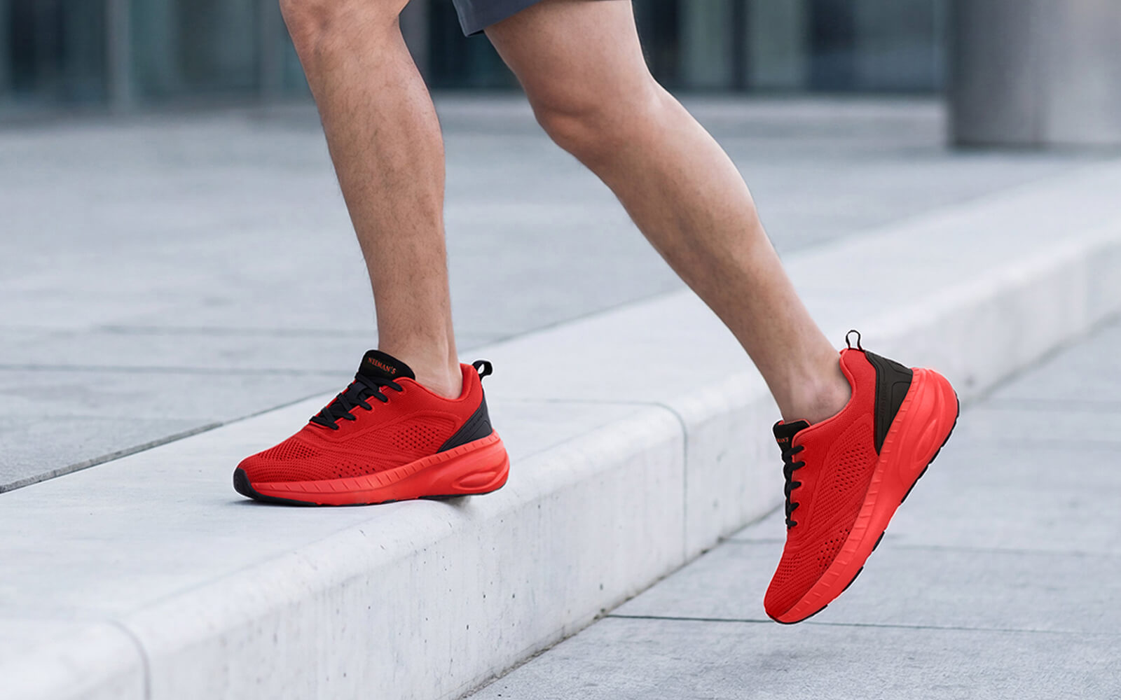 Begin Walk Flow For Men : Red