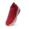 Begin Walk Soothe Slip Ons for Women : Red