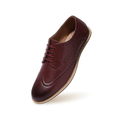 Luxe Brogues : Burgundy