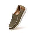 The Wanderers Slip Ons : Olive