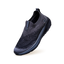Blend Knit Slip Ons : Black-Grey