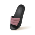 Squooshy Slides for Women : Black-Pink
