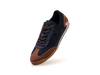 The Urban Ease Sneakers in Black-Tan for Retro Style