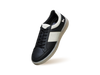 City Strides Sneakers in Black-white for Retro Style