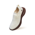 Cloud Flex Slip Ons: Ivory Brown