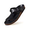 Cork Thong Sandals : Black