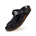 Cork Thong Sandals : Black