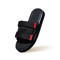 Breezy Fluff Sandals : Black